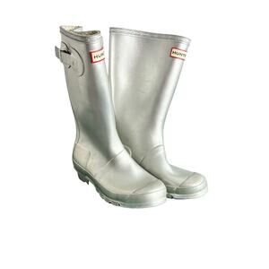 Silver Hunter Boots